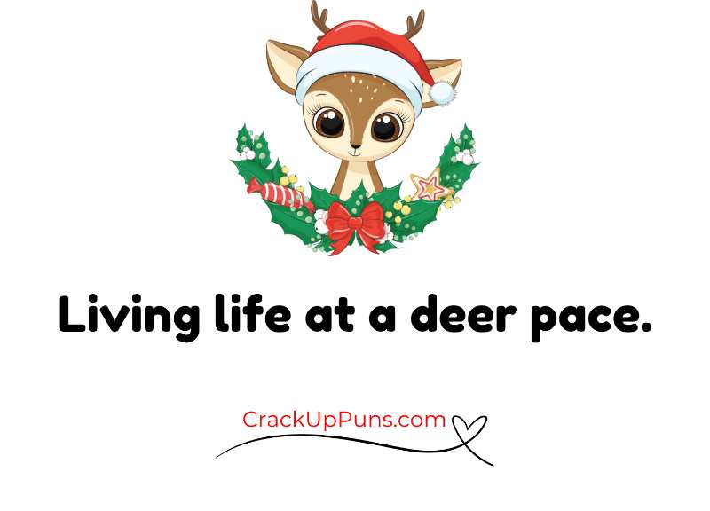 seasonal deer puns