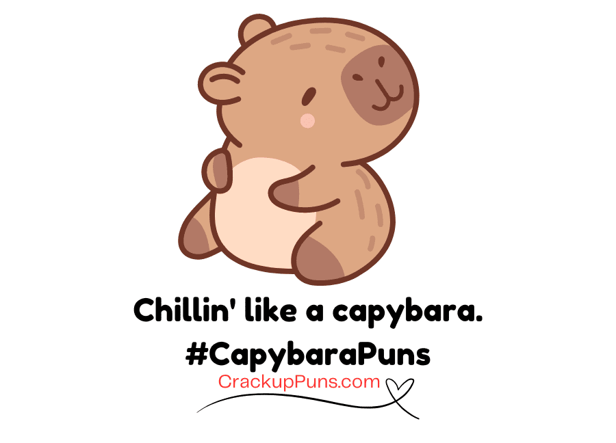 capybara puns for captions