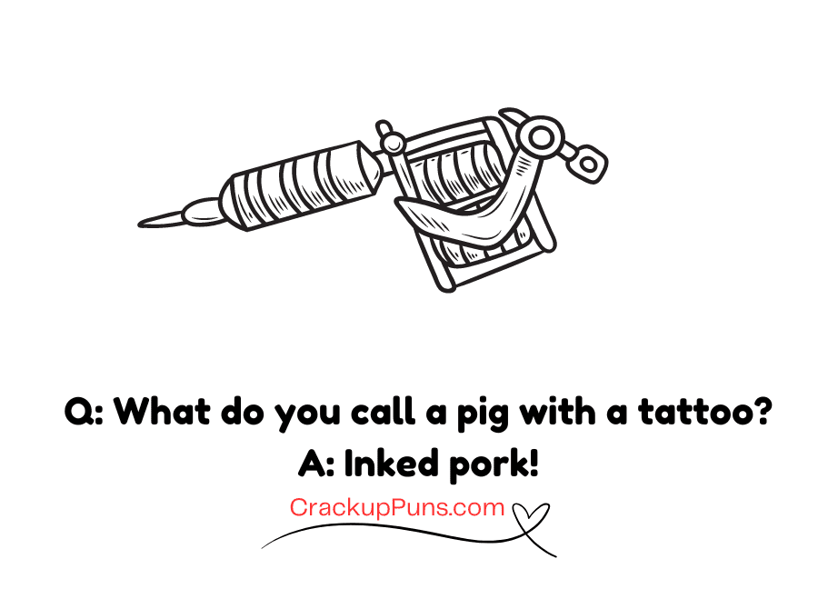 Interactive Q&A tattoo Jokes interactive tattoo jokes