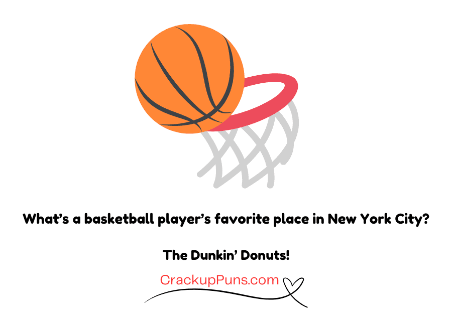 Slam Dunk Basketball Sports Jokes and Puns
