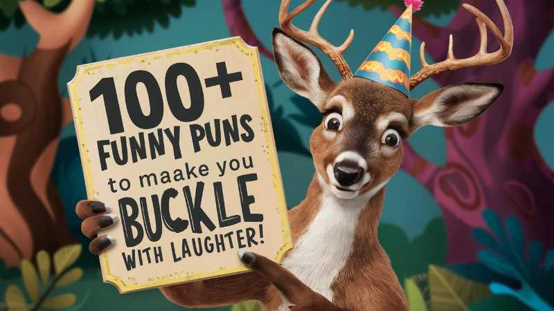 funny deer puns