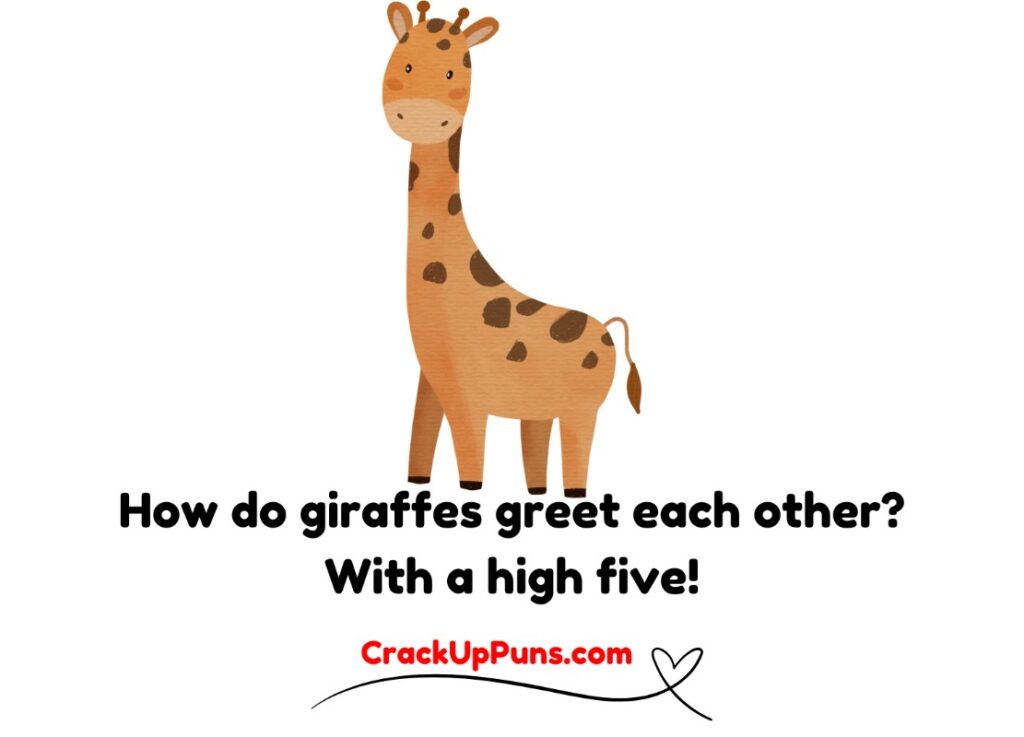 Giraffe Puns