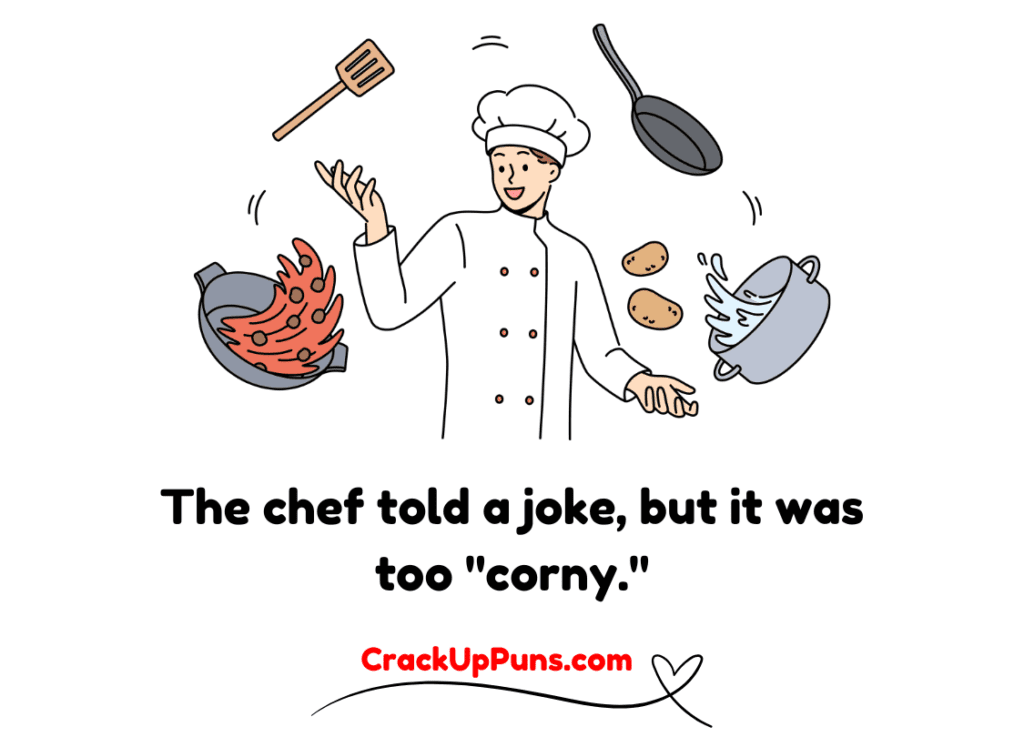 funny chef puns
