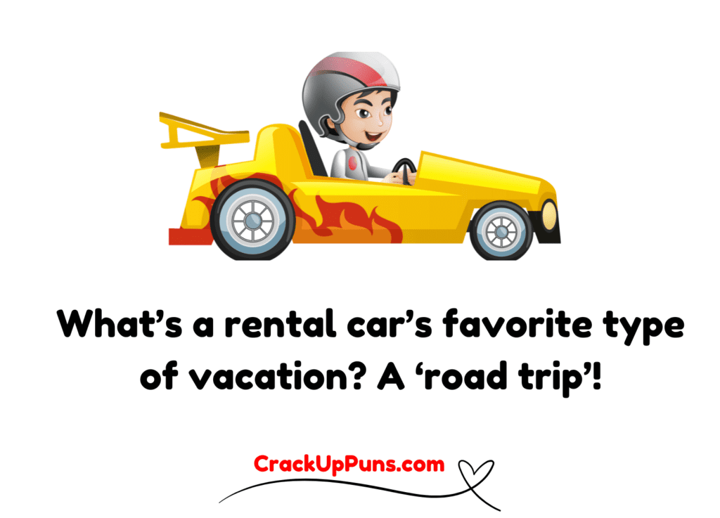 car rental puns