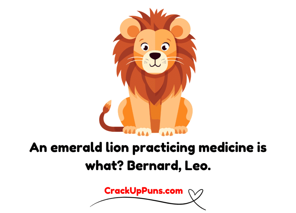 lion puns