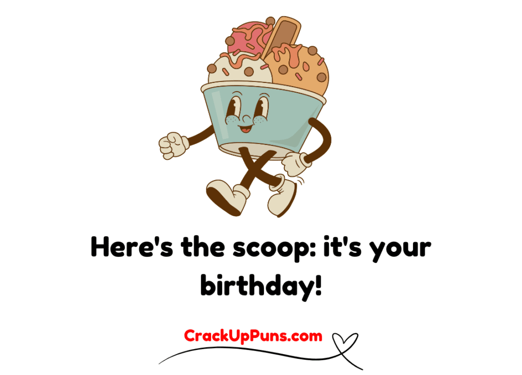 birthday ice cream puns
