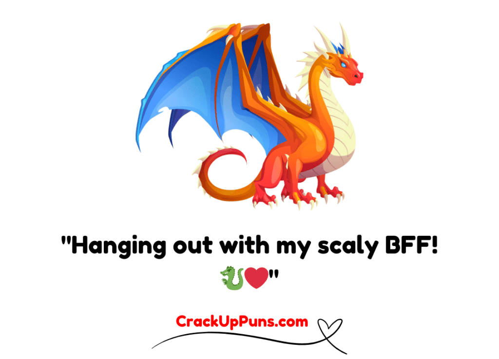 dragon puns for captions
