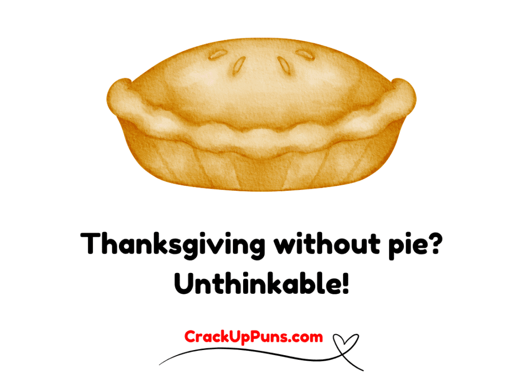 thanksgiving pie puns

