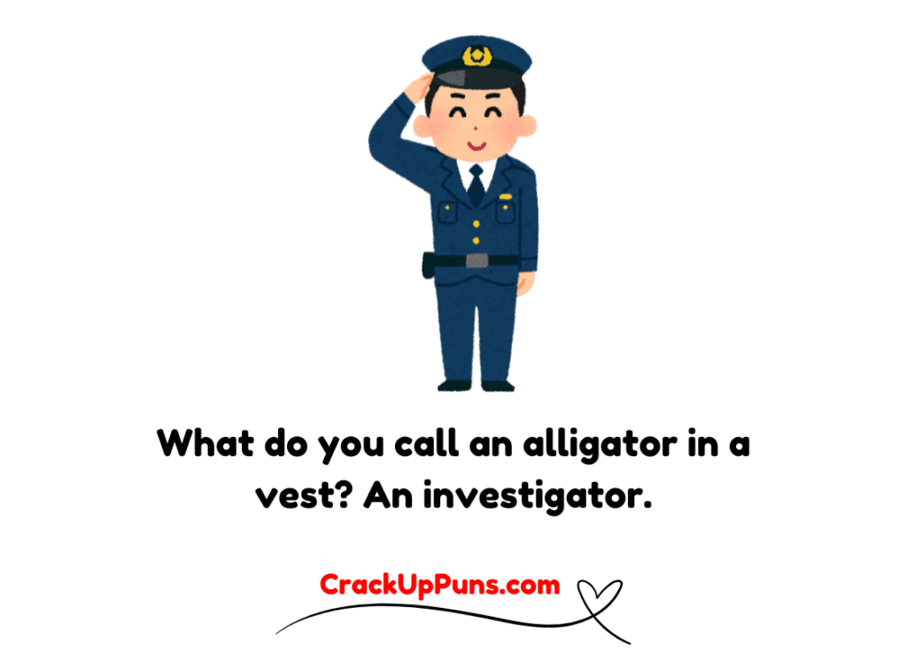 classic police puns

