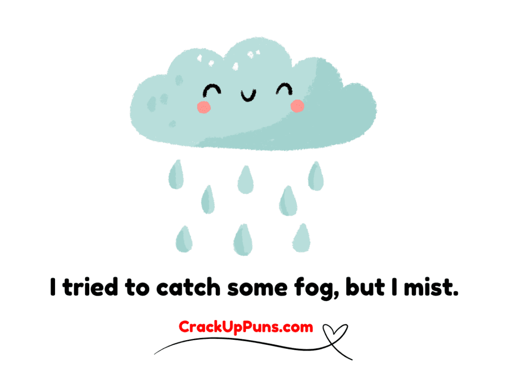 rain puns
