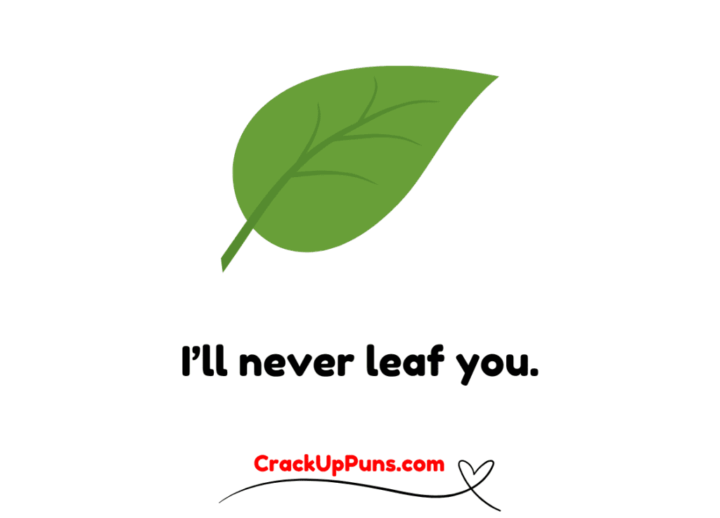 tree love puns
