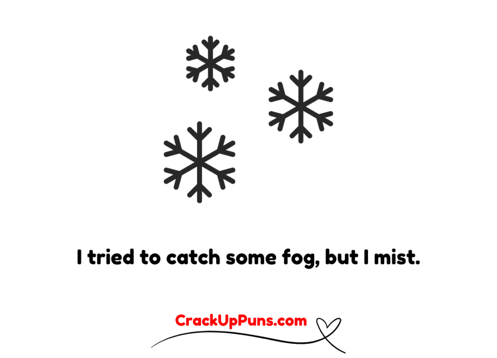 winter puns

