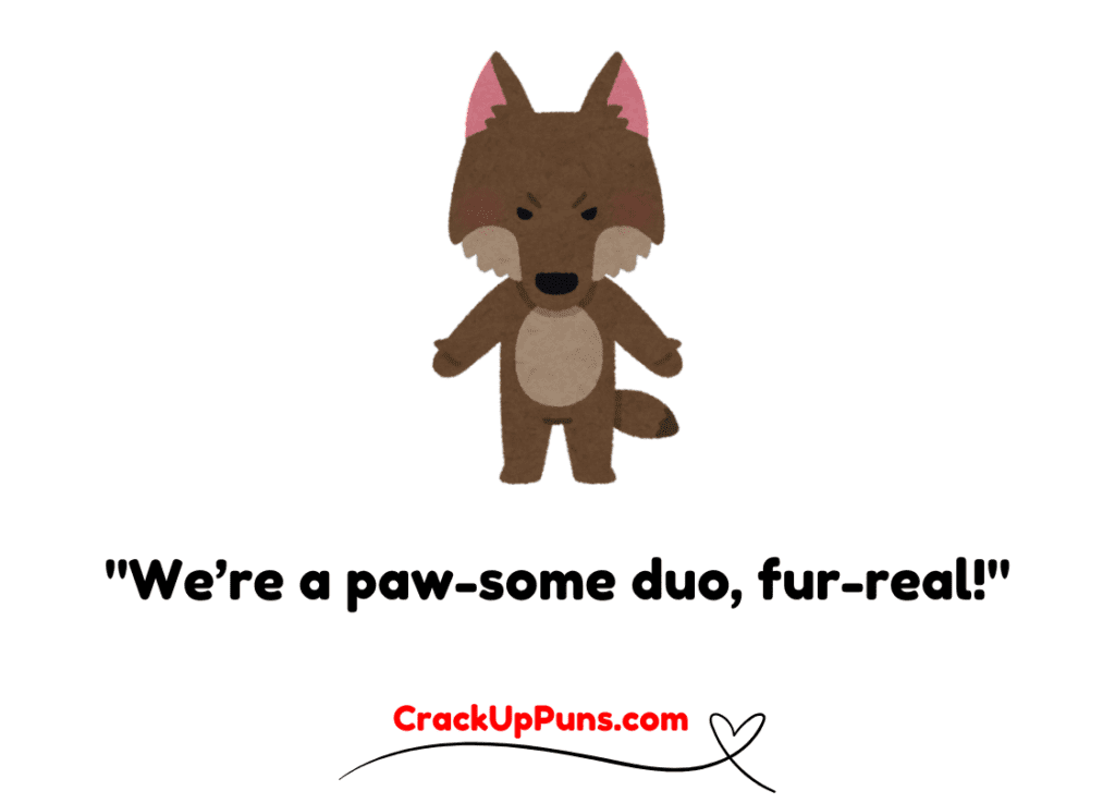 cute wolf puns

