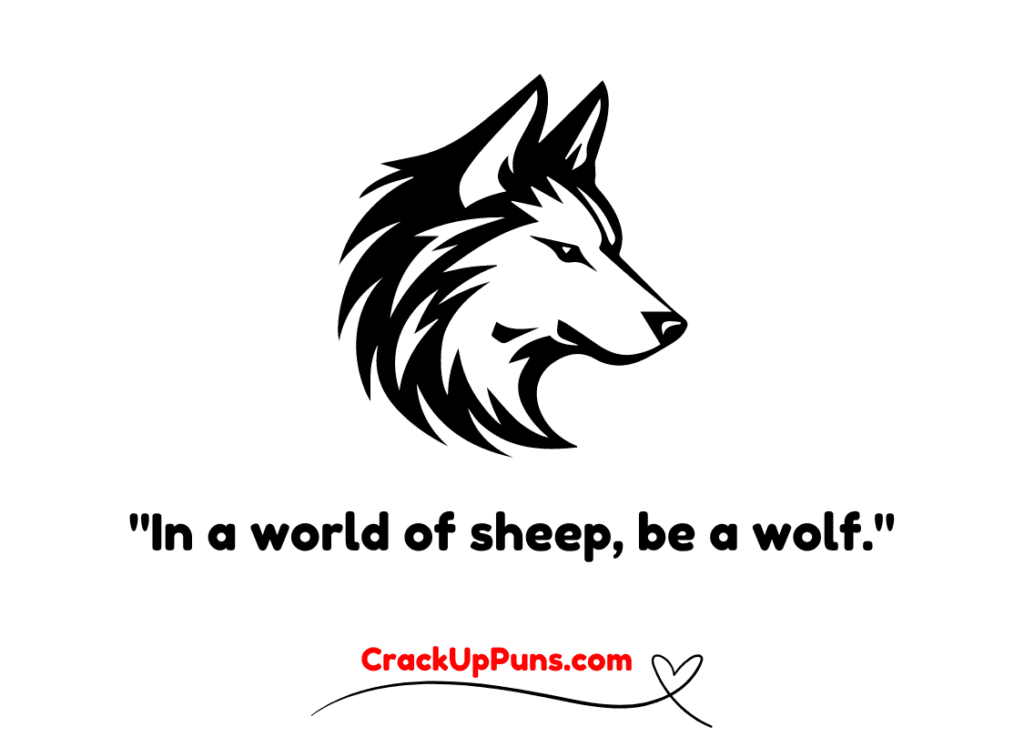one-liner wolf puns
