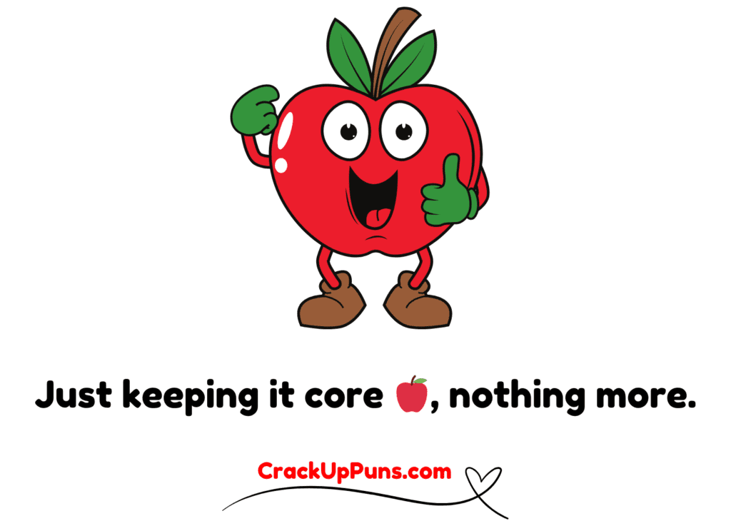 apple puns for instagram
