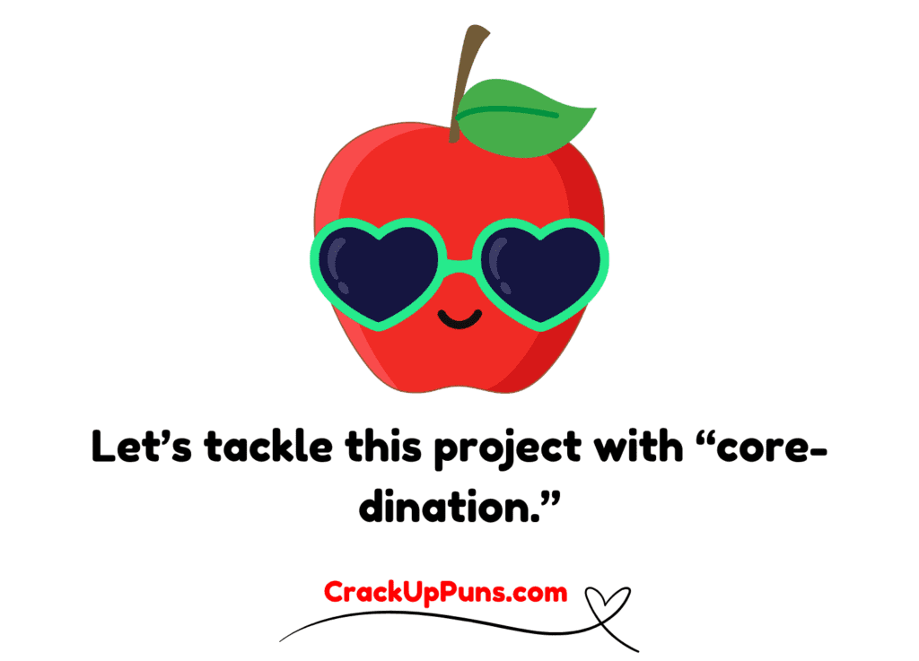 Core-tastic Apple Puns
