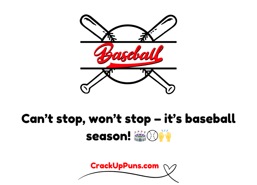 baseball puns for social media captions