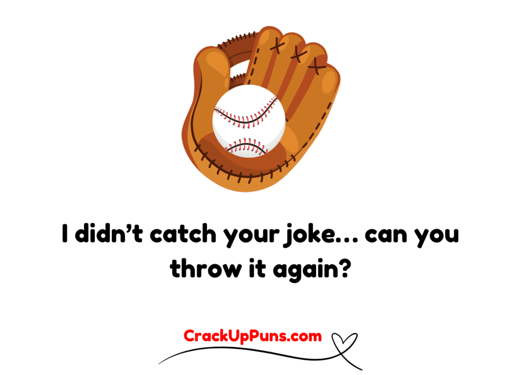 funny baseball puns