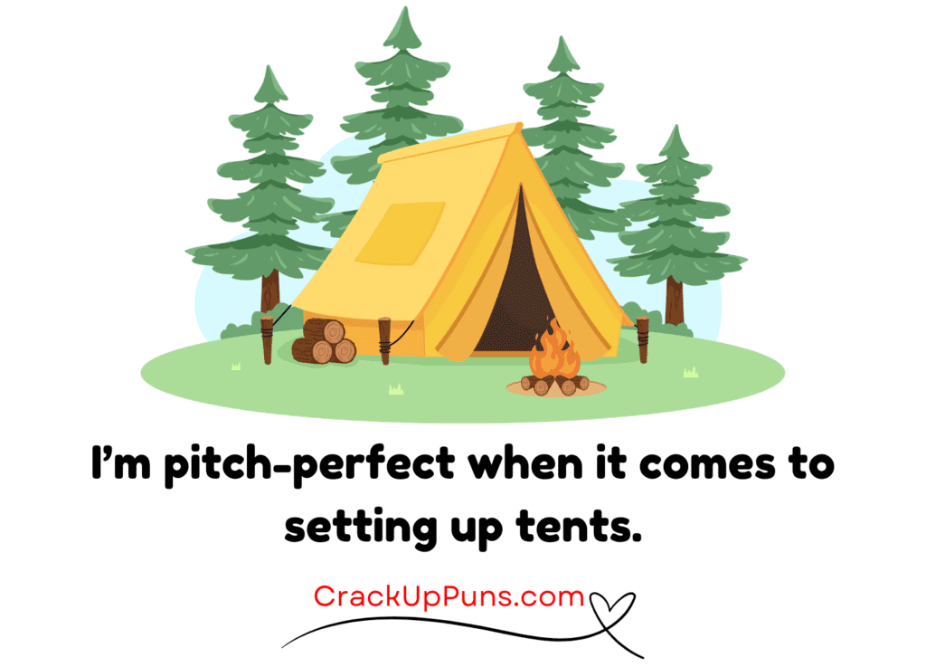 camping puns
