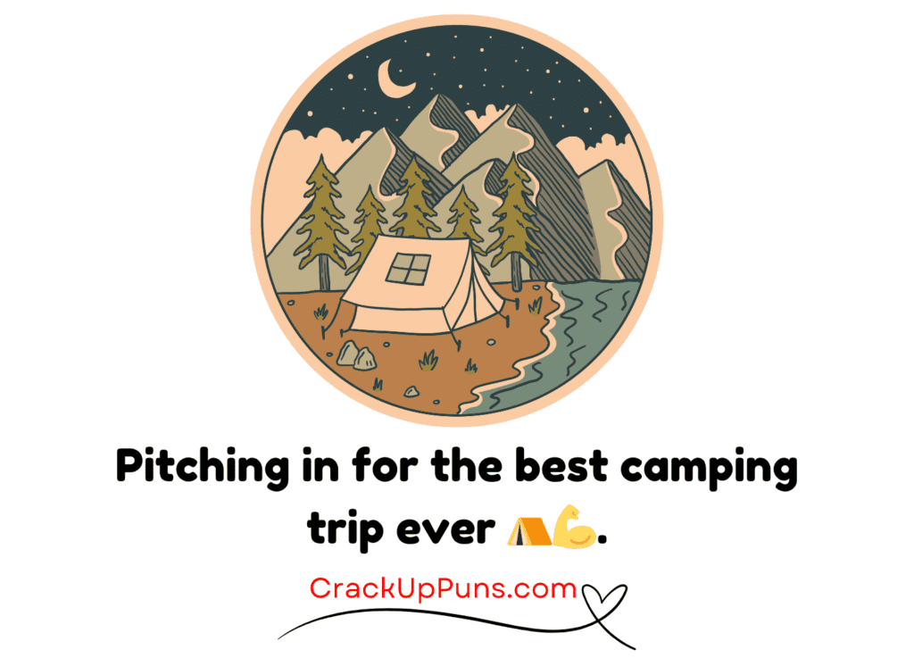 Camping Puns for Social Media Captions