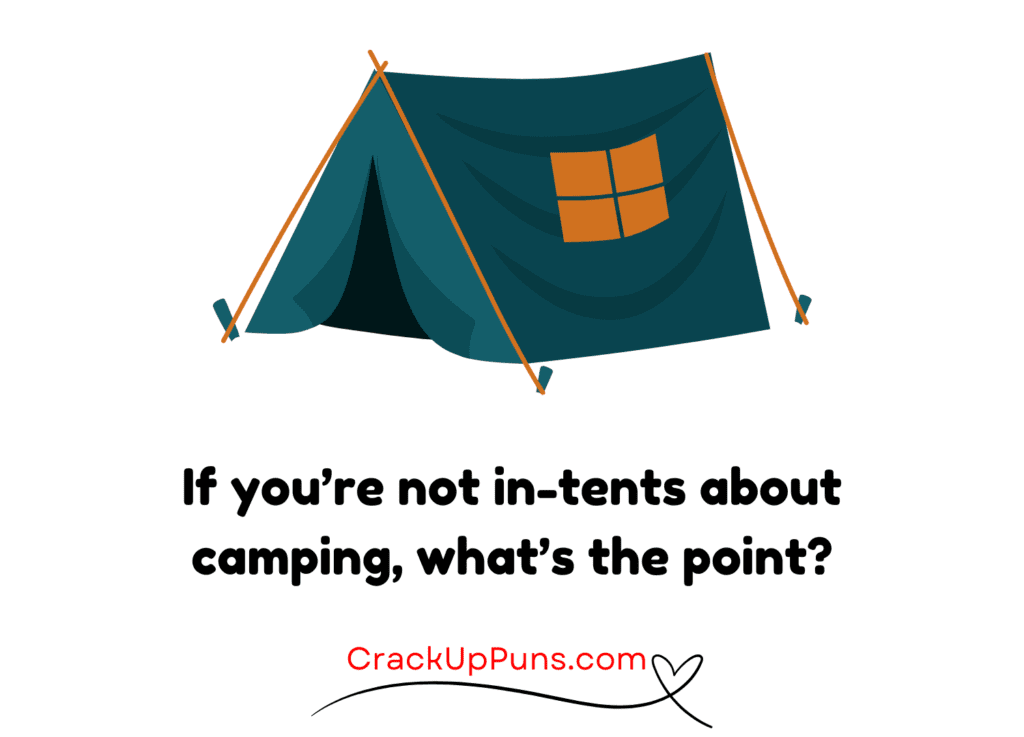 Tent Puns 