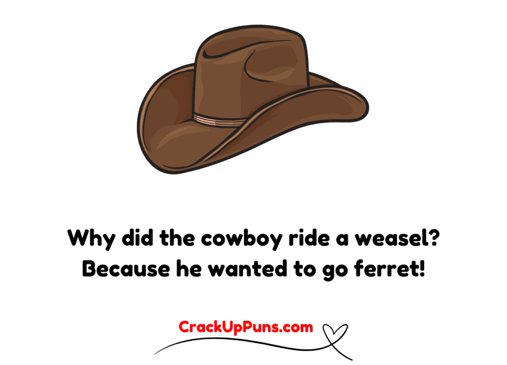 cowboy puns

