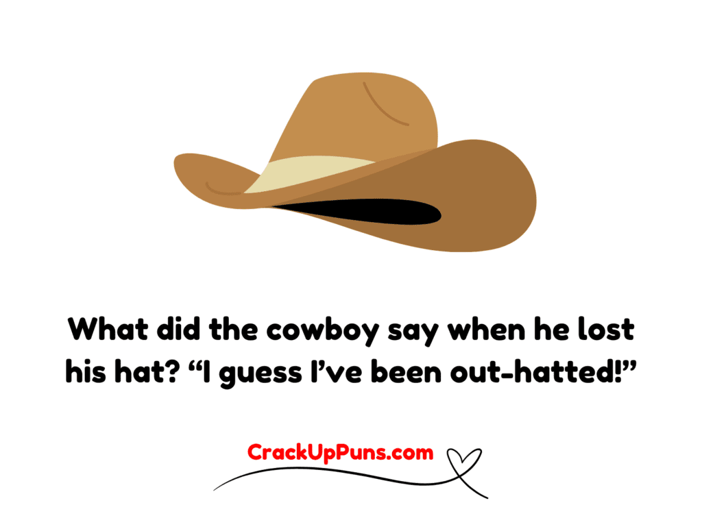 cowboy hat puns

