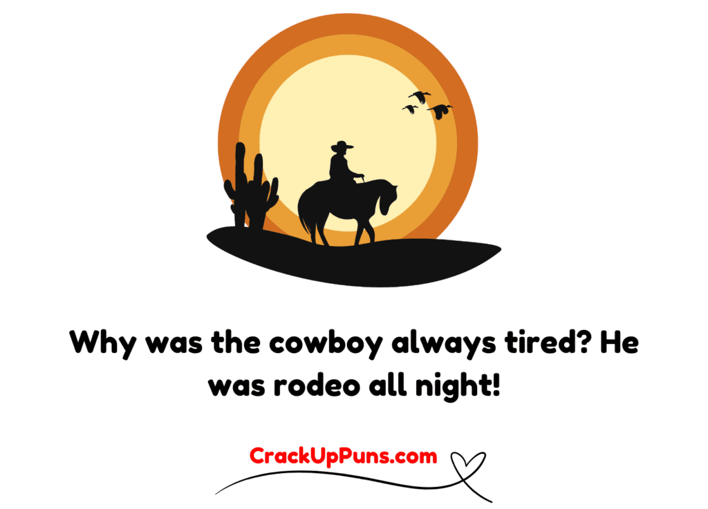 wild west cowboy puns
