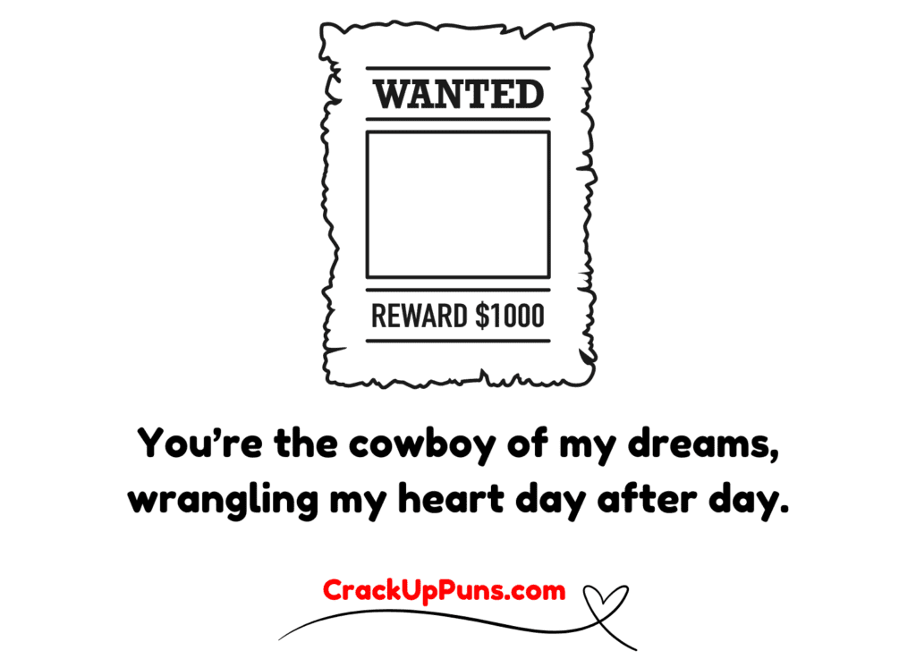 cowboy love puns