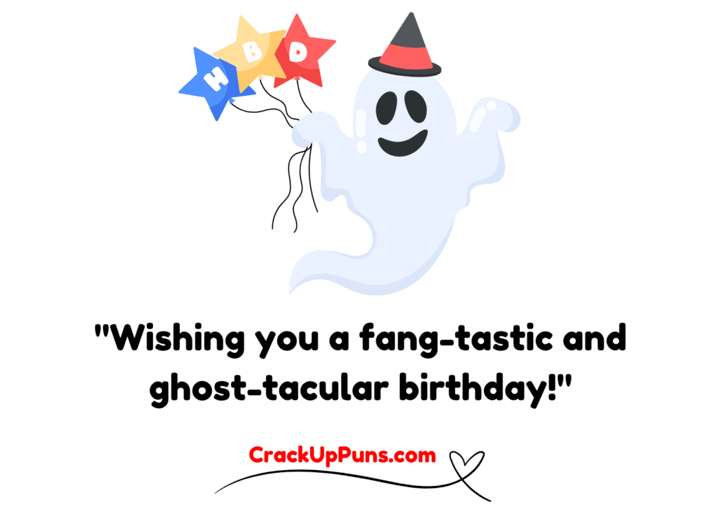 ghost birthday puns
