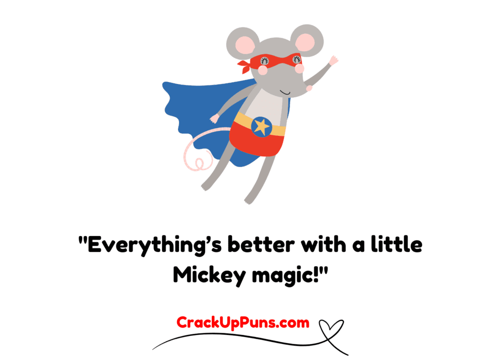 mickey mouse puns

