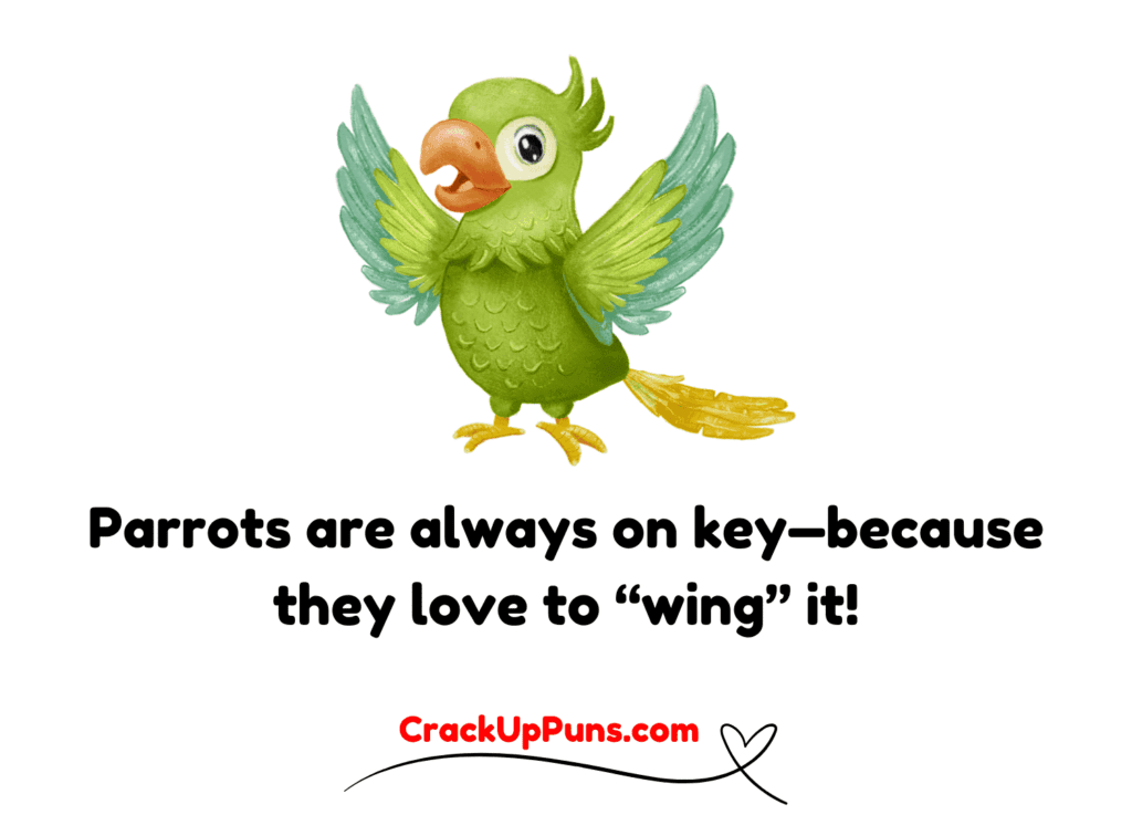 parrot puns
