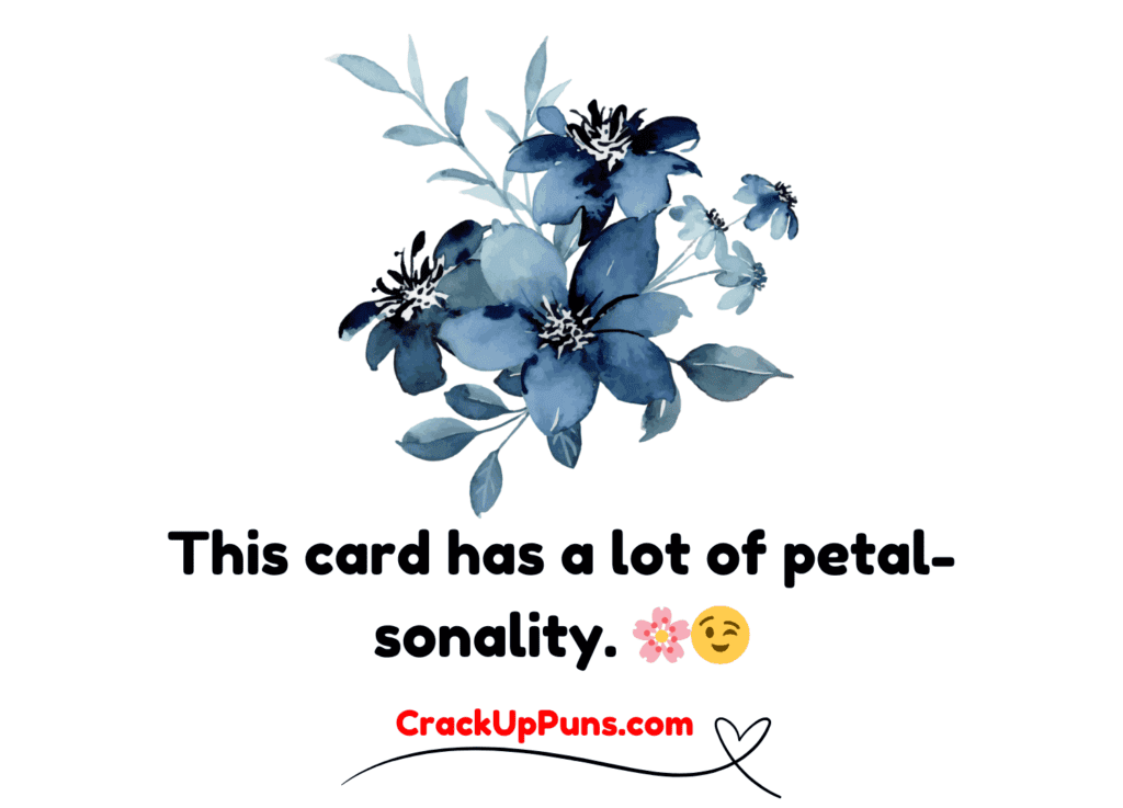 flower puns
