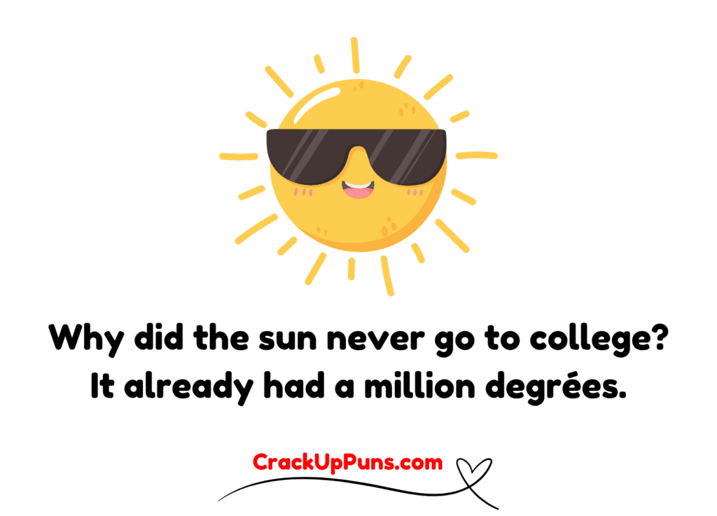 sun puns
