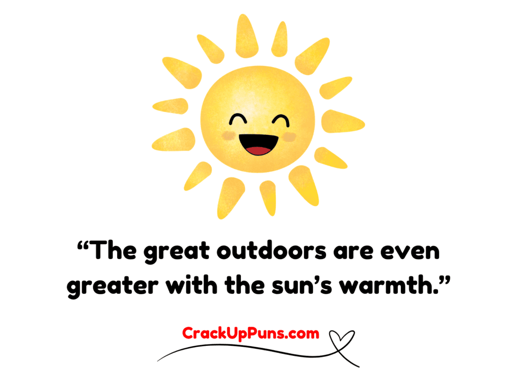 sun puns
