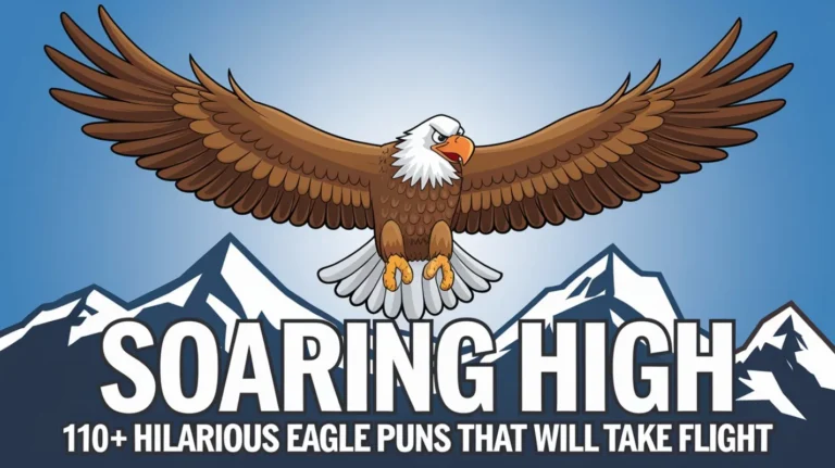 Soaring High: 110+ Hilarious Eagle Puns That Will Take Flight