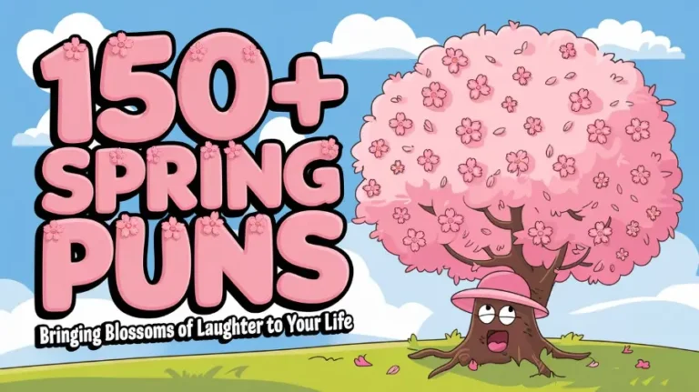 150+ Spring Puns: Bringing Blossoms of Laughter to Your Life