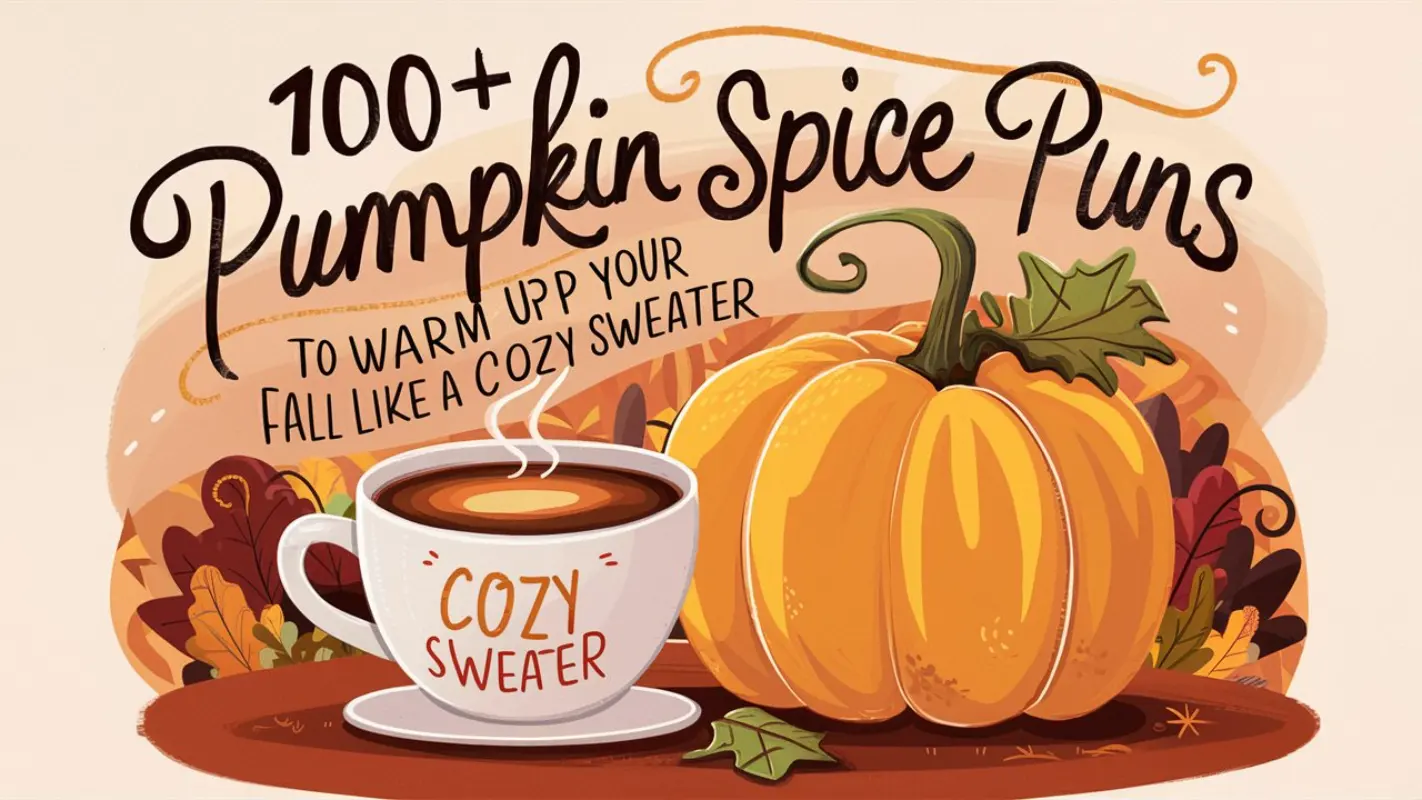Pumpkin Spice Puns to Warm Up Your Fall Like a Cozy Sweater