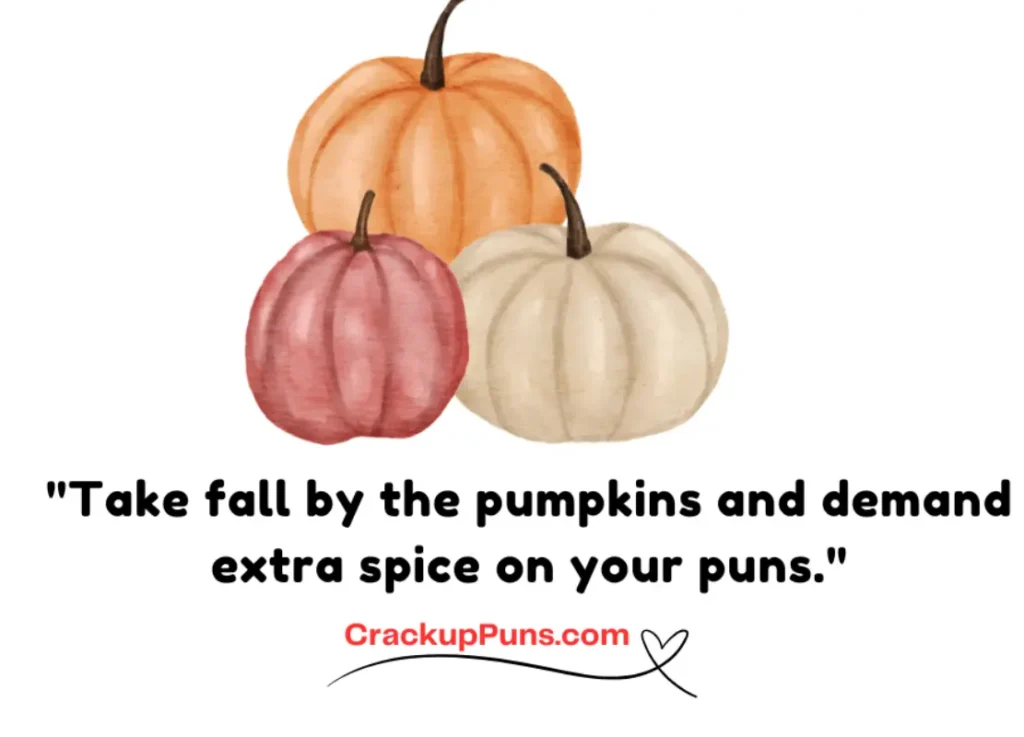 pumpkin fall puns