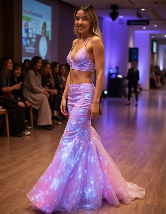 Mood-Adaptive Evening Gown