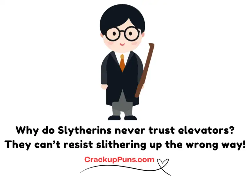 Slytherin and Gryffindor Puns