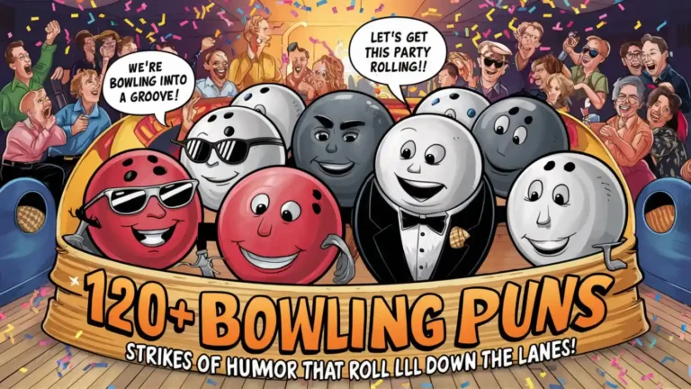 120+ Bowling Puns Strikes of Humor That Roll Down the Lanes