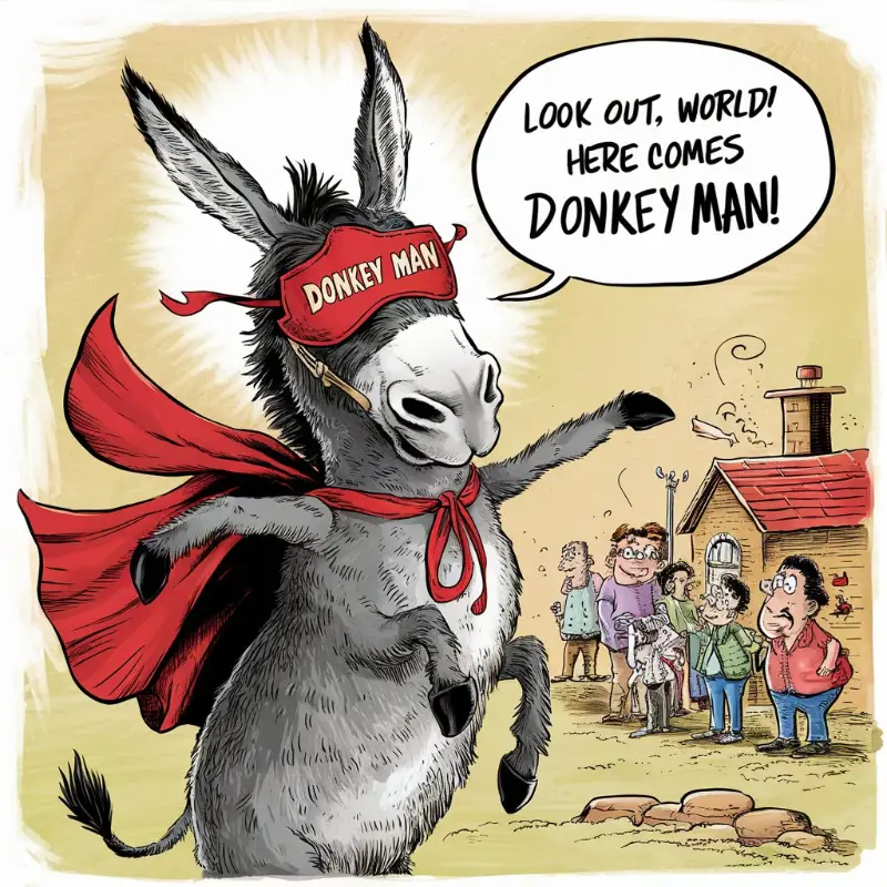 donkey man