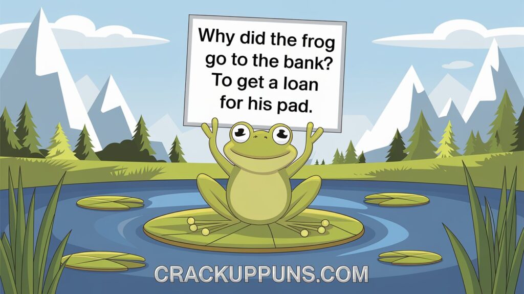 frog puns
