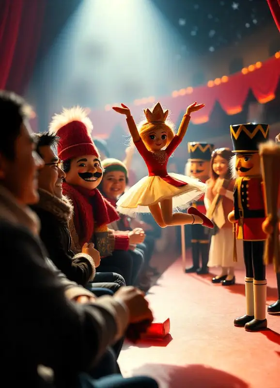 Breaking into the world of ballet is challenging, but nutcrackers enjoy each act with a dash of humor!