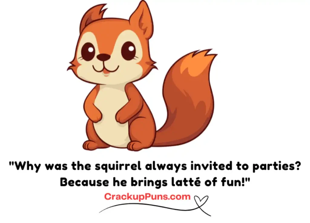 squirrel puns jokes