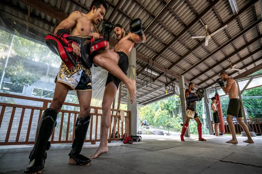 Muay Thai in Thailand with MMA Camp for Strength Body